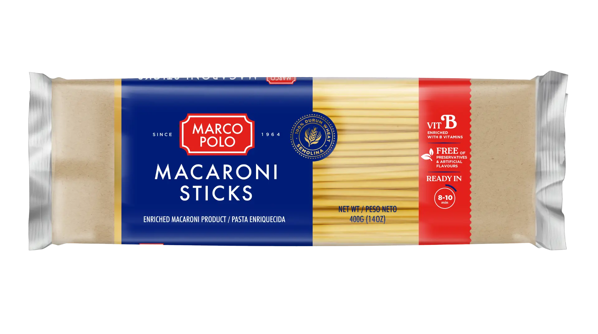 Macaroni Sticks 400g pack